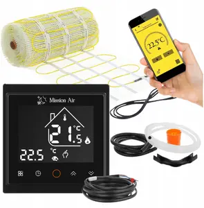 Mission Air Heating Mat Set MA-160 0.5 sqm with LibraBlack Thermostat