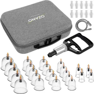 Verk Ozano Recover Flame-Free Chinese Cupping Set 24 Pieces
