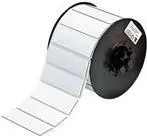 Brady 118043 Die-cut Printer Label White Polyester Gloss 7.62 x 2.54 cm 300 Pcs