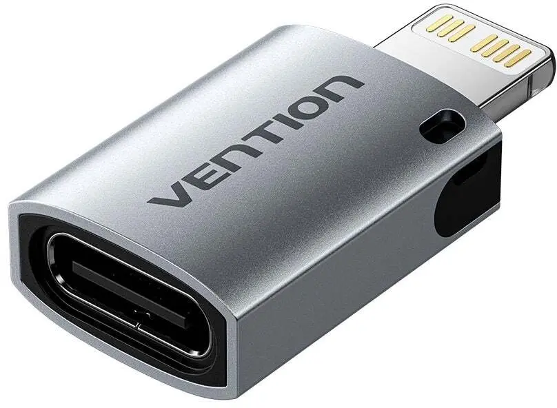 Vention CUDH0 USB-C to Lightning Adapter Grey Photo 8