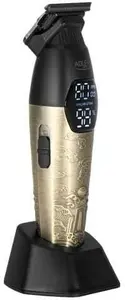 Golarka Adler Trymer do Brody i Wąsów, USB-C, Precyzyjne Konturowanie, 2 Prędkości, 3 Nasadki 1,5/3/4,5 mm, LED, 150 min Pracy, Ostrze ze Stali Nierdzewnej (AD 2968)
