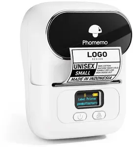 Phomemo M110 Tiešās termodrukas uzlīmju printeris 203 x 203 DPI 30 mm/s Bluetooth USB Balts