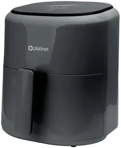 PLATINET hot air fryer PCAF8801 5L with 1200 W power, digital touchscreen, 6 cooking programs, and adjustable temperature 60-200 °C