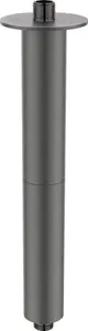Deante Wylewka prysznicowa sufitowa Silia - 300 mm Titanium (NQS D42K)