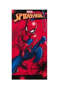 Marvel Spiderman Childrens Towel Red 140x70 cm 100% Cotton