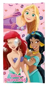 Disney Princess Childrens towel 140 x 70 cm Cotton 100 percent