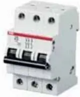 ABB S203-B20 Miniature Circuit Breaker 3-Pole Type B 20 A 230-400 V Breaking Capacity 20000 A