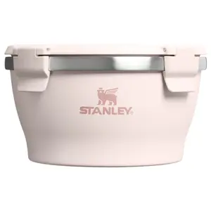 STANLEY The Fresh-To-Table Leakproof Bowl 0.94L Airtight Food Container Light Pink Stainless Steel