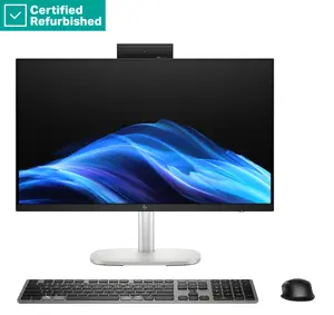 HP RENEW EliteStudio 8 G1i Dators All-in-One Ultra 5-235 16GB RAM 512GB SSD 23.8 Collas FHD Skārienekrāns Windows 11 Pro