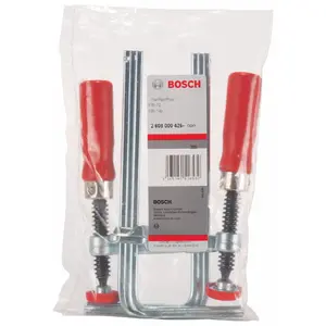 Bosch Power Tools guide rail for saws Schraubzw. 70/140 70/140 mm stainless steel screw-on set of 2