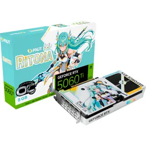 Palit GeForce RTX 5060 Ti OC RiTONA 8GB Graphics Card White DLSS 5 3x DisplayPort 1x HDMI 2.1