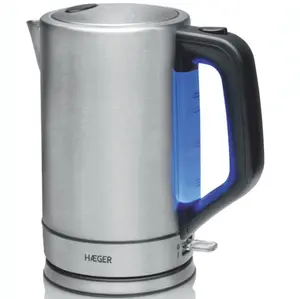 Haeger EK-22S.030A ELEGANCE Electric kettle 1.7L 2200W Stainless Steel with 360° Rotating Base