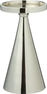 Svečturis A67102370 alumīnijs 17 cm sudraba krāsa platums 10 cm