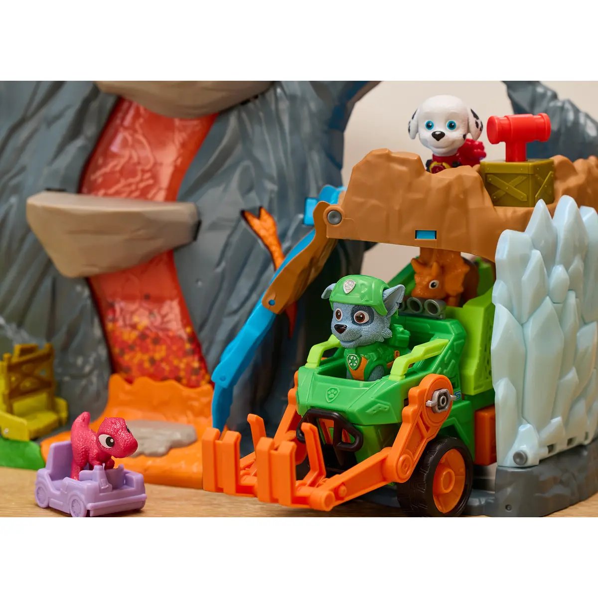 Spinmaster Paw Patrol The Dino Movie Volcano Playset Photo 5
