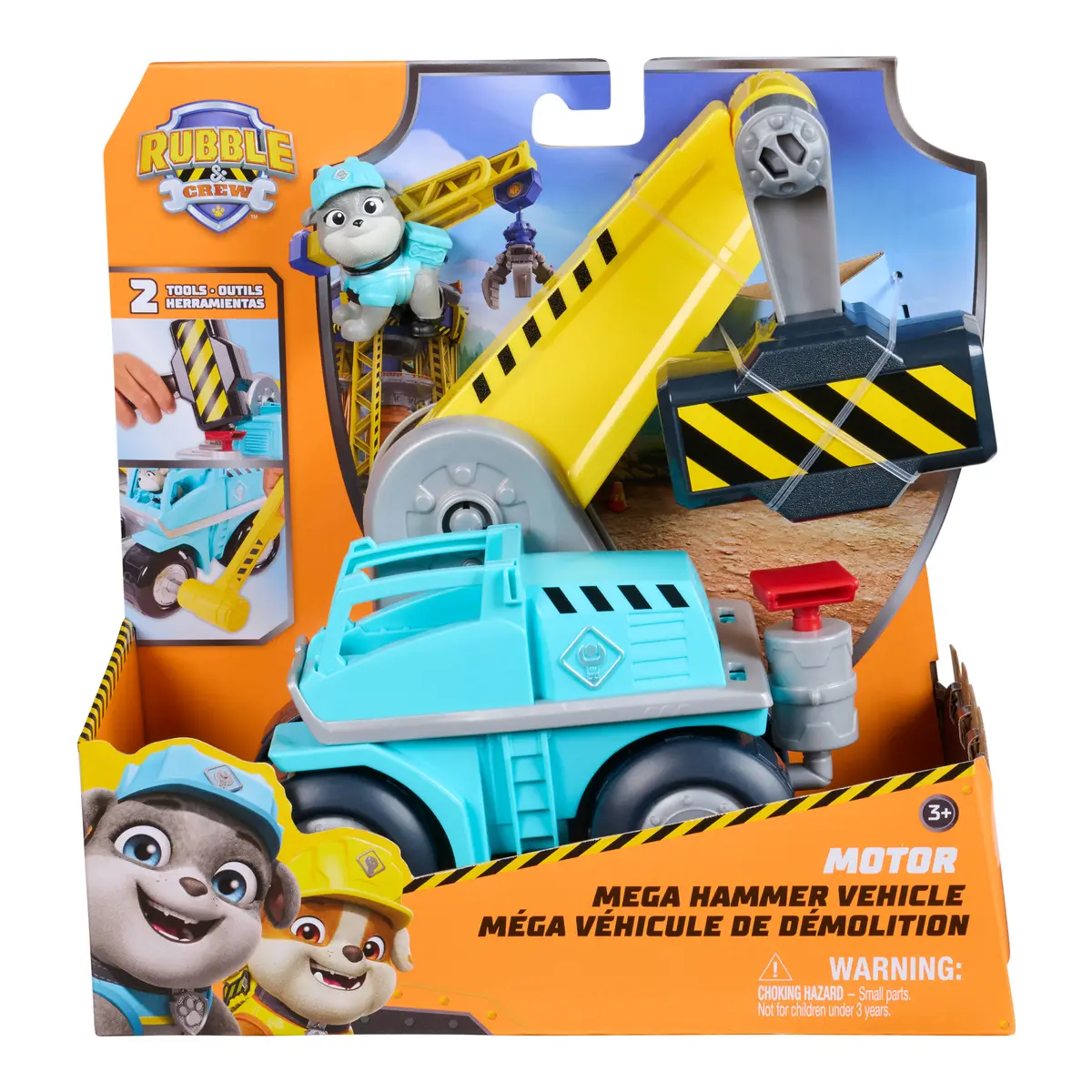spinmaster Rubble & Crew Mega Hammer Construction Truck Photo 8