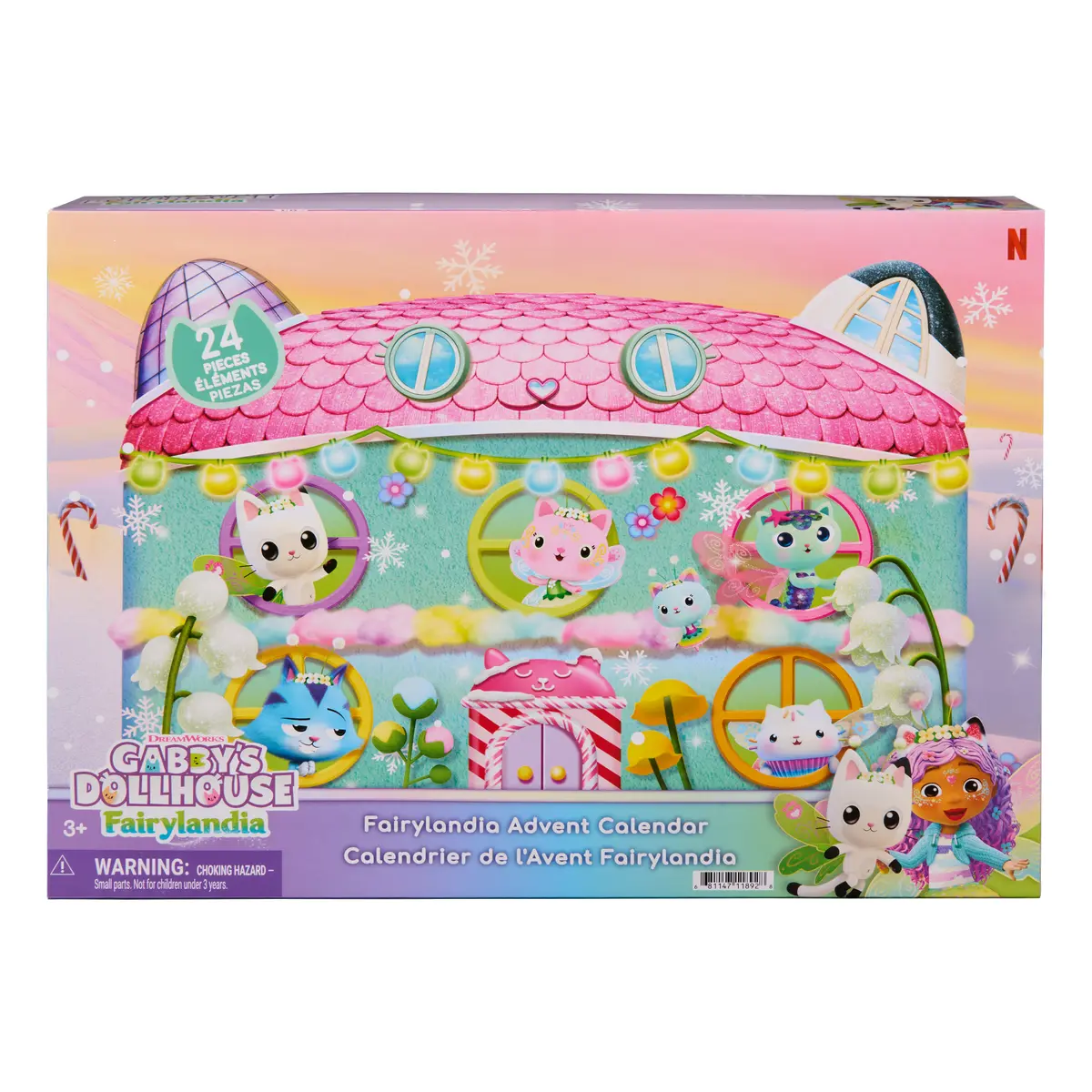 Spinmaster Gabby's Dollhouse Адвент-календарь Fairylandia Photo 9