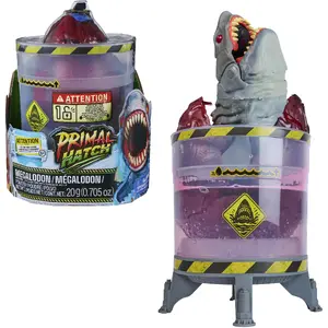 spinmaster Primal Hatch Megalodon Interactive Shark Toy Hatching Egg with Sound and Lights Multicolour AAA
