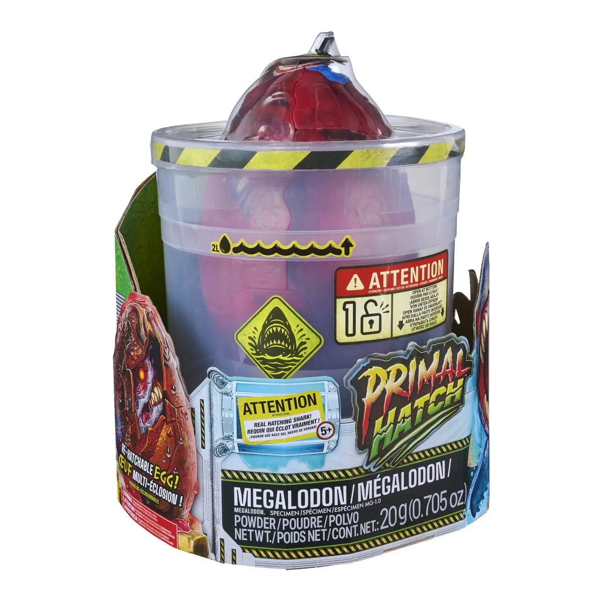 spinmaster Primal Hatch Megalodon Shark Toy Photo 14