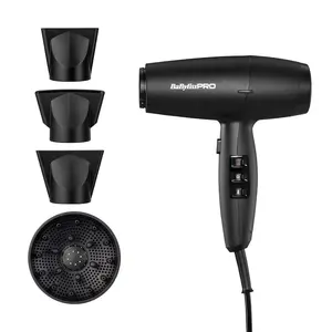 BaByliss LUPIA Fēns 2200 W Melns 95000 apgr./min 2 ātrumi Jons