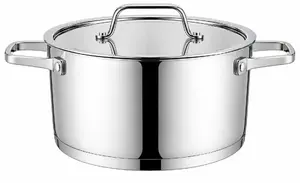 Amara Pot with lid 1.8L 16x9.5 cm Stainless Steel Induction