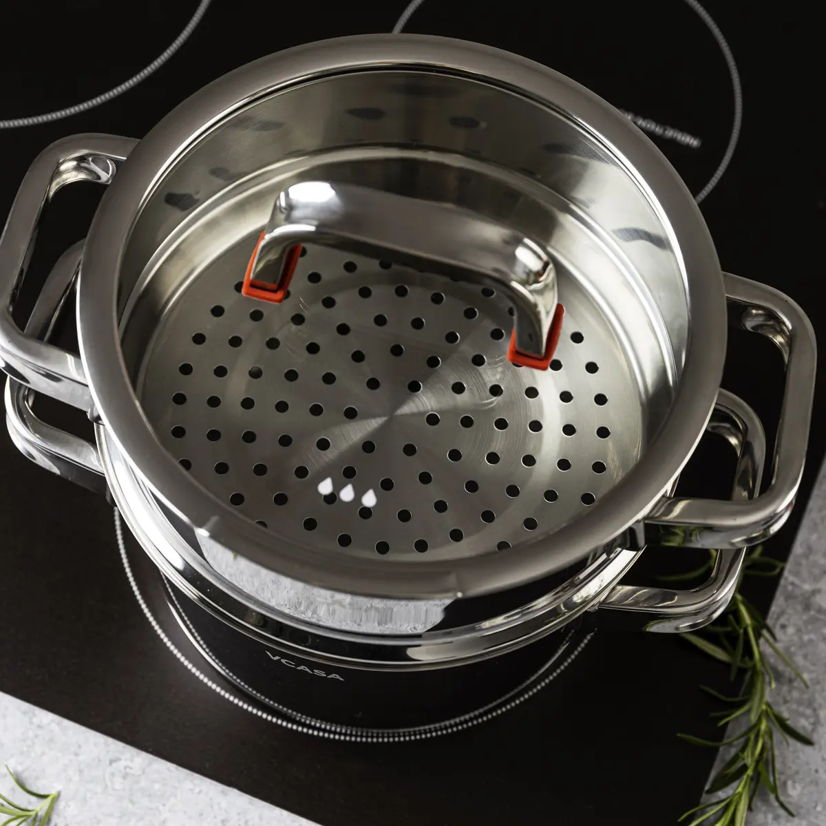 Sierra Steamer Pot 3.5L Stainless Steel Photo 6