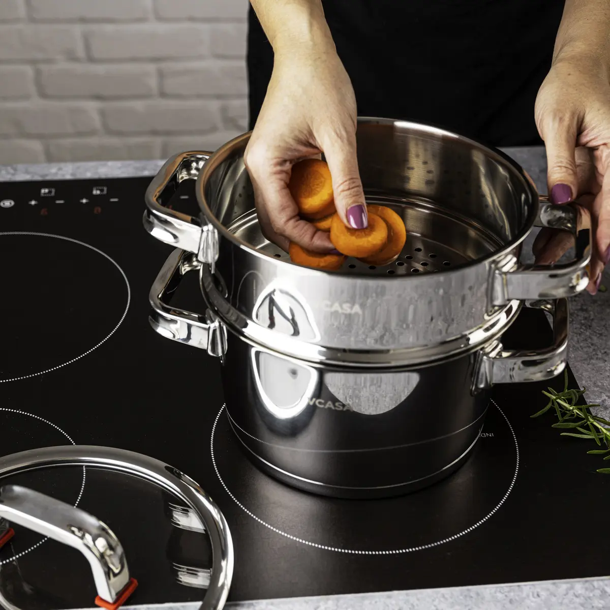 Sierra Steamer Pot 3.5L Stainless Steel Photo 7