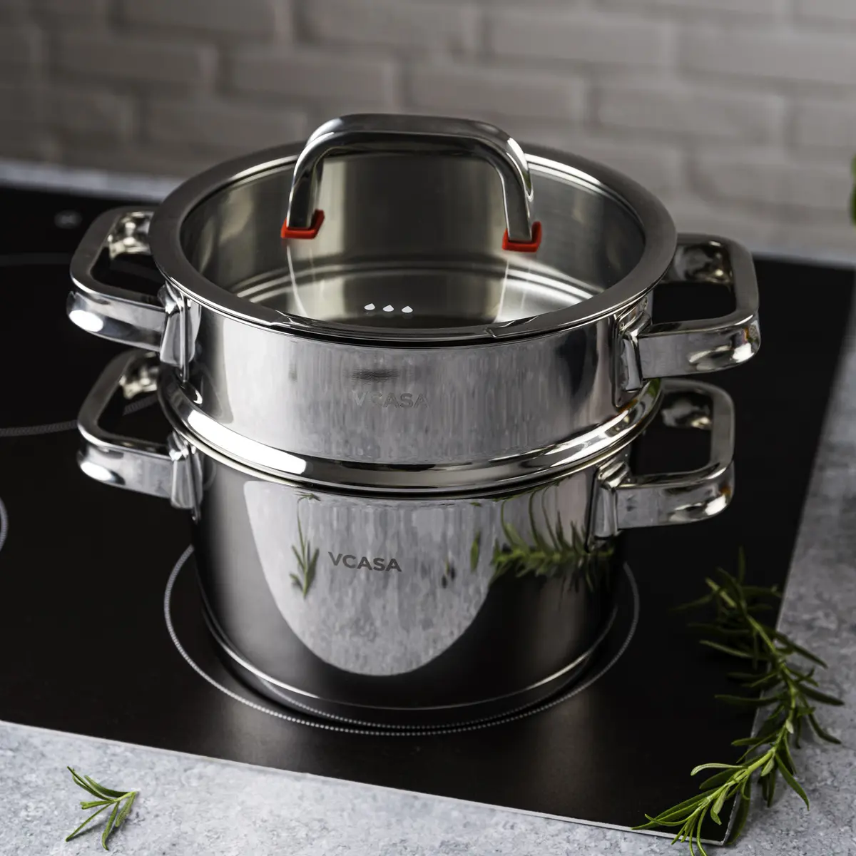 Sierra Steamer Pot 3.5L Stainless Steel Photo 8