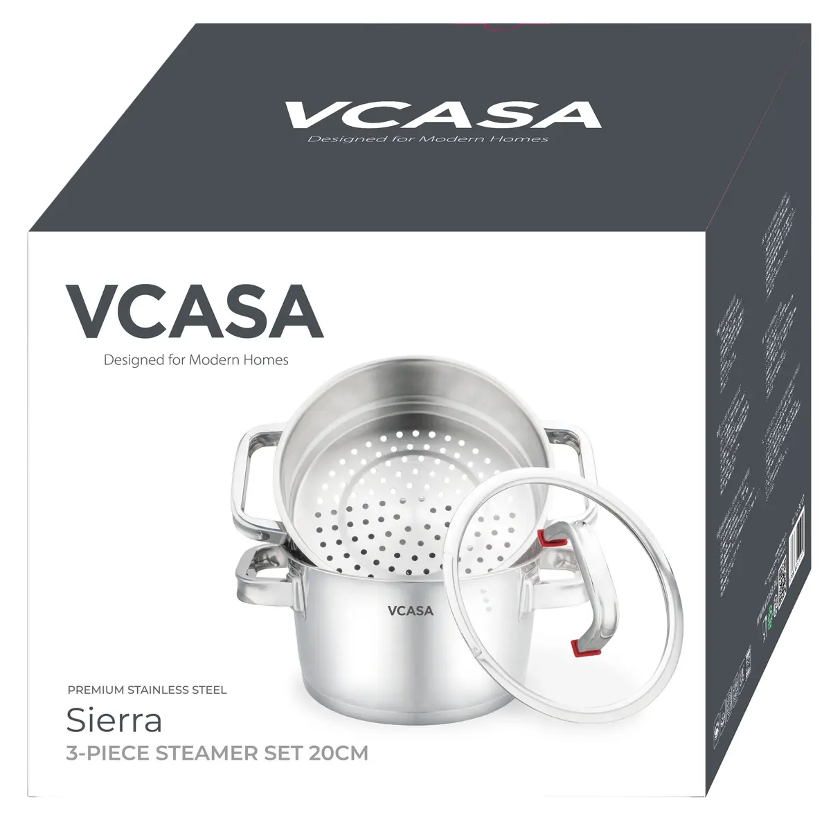 Sierra Steamer Pot 3.5L Stainless Steel Photo 10