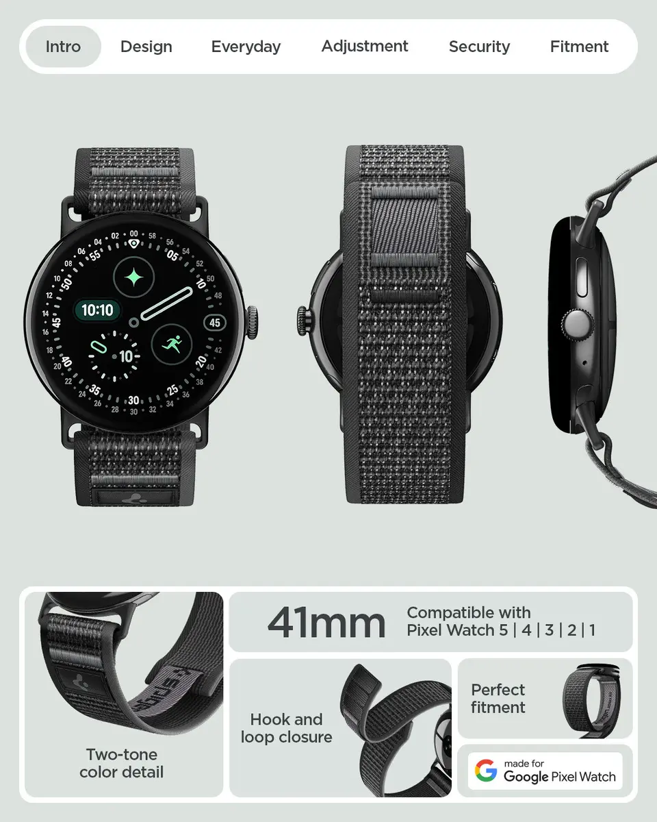 Spigen Athlex Air Band for Pixel Watch 5 41mm Photo 12