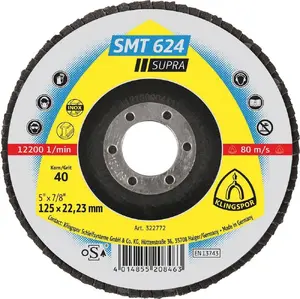 Klingspor LAMELKA SMT624 GRANULACJA 60 125MM 322774 [jm.SZT] - PA9 60 125
