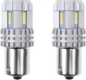 Amio LED CANBUS UltraBright 3020 22SMD 1156 P21W R5W R10W White 12V 24V