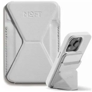 MOFT Trackable Snap-On Phone Stand and Wallet MagSafe misty cove MOF119