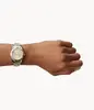 Fossil Scarlette Mini Женские Кварцевые Часы Золото Серебро Photo 3