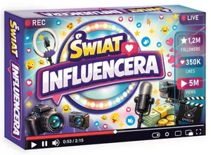 Galda spēle viktorīna Kangur Quiz - Świat Influencera