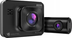 Navitel RC2 Dual Dashcam Full HD 1920 x 1080 140° 2 Inch TFT Display 2 Cameras