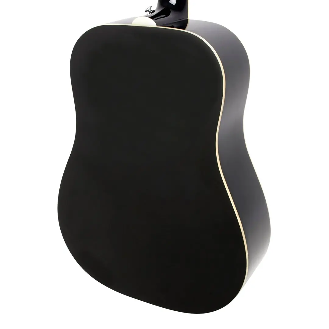 Epiphone Songmaker DR-100 Ebony Acoustic Guitar Photo 3