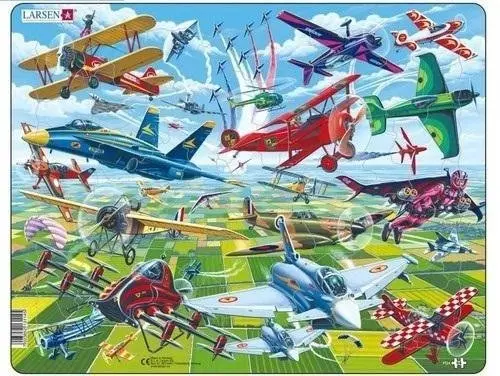 Larsen Puzle Gaisa akrobātika, 7023852131145, 7023852131145