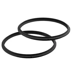 Ninja Silicone Rings for OL550 OL650 OL750 One Lid Foodi Multicooker 2 Pack Black