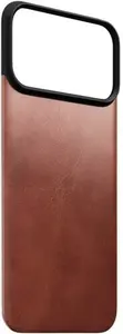 Чехол-накладка Nomad Magnetic Leather Back для Apple iPhone 18 Pro Max и 17 Pro Max с поддержкой MagSafe кожа Horween Olde Dublin
