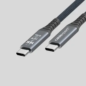 USB-C uz USB-C Kabelis Gembird CCP-USB4-CM16K240-1M USB4 Type-C