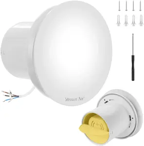 Vannas istabas ventilators Mission Air VENO 100 S White