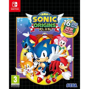 SEGA Sonic Origins Plus видеоигра сборник включающий 16 классических игр включая проекты Game Gear с кодом загрузки
