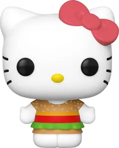 Виниловая фигурка Funko Pop Hello Kitty S2 Hello Kitty Kawaii Burger Shop коллекционная