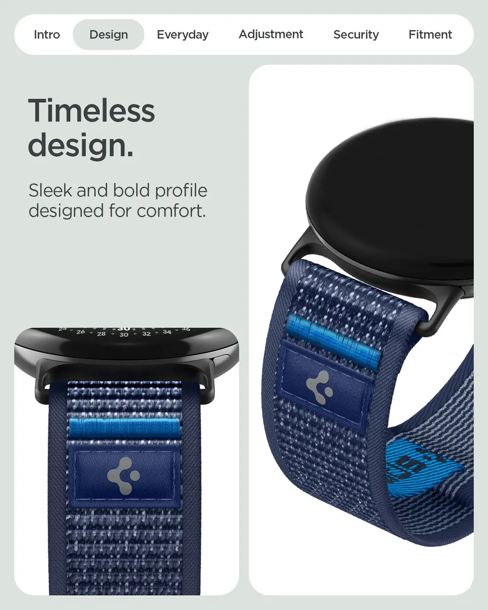 Spigen Athlex Air Band Pixel Watch 5 41mm Navy Blue Photo 13