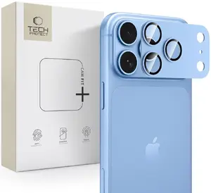 Tech-Protect Camfull Fit+ Camera Protector for Apple iPhone 18 Pro Light Blue