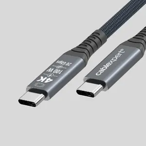 USB-C uz USB-C kabelis Gembird CCP-USB3.2-CM4K100-1M USB 3.2 1 metrs