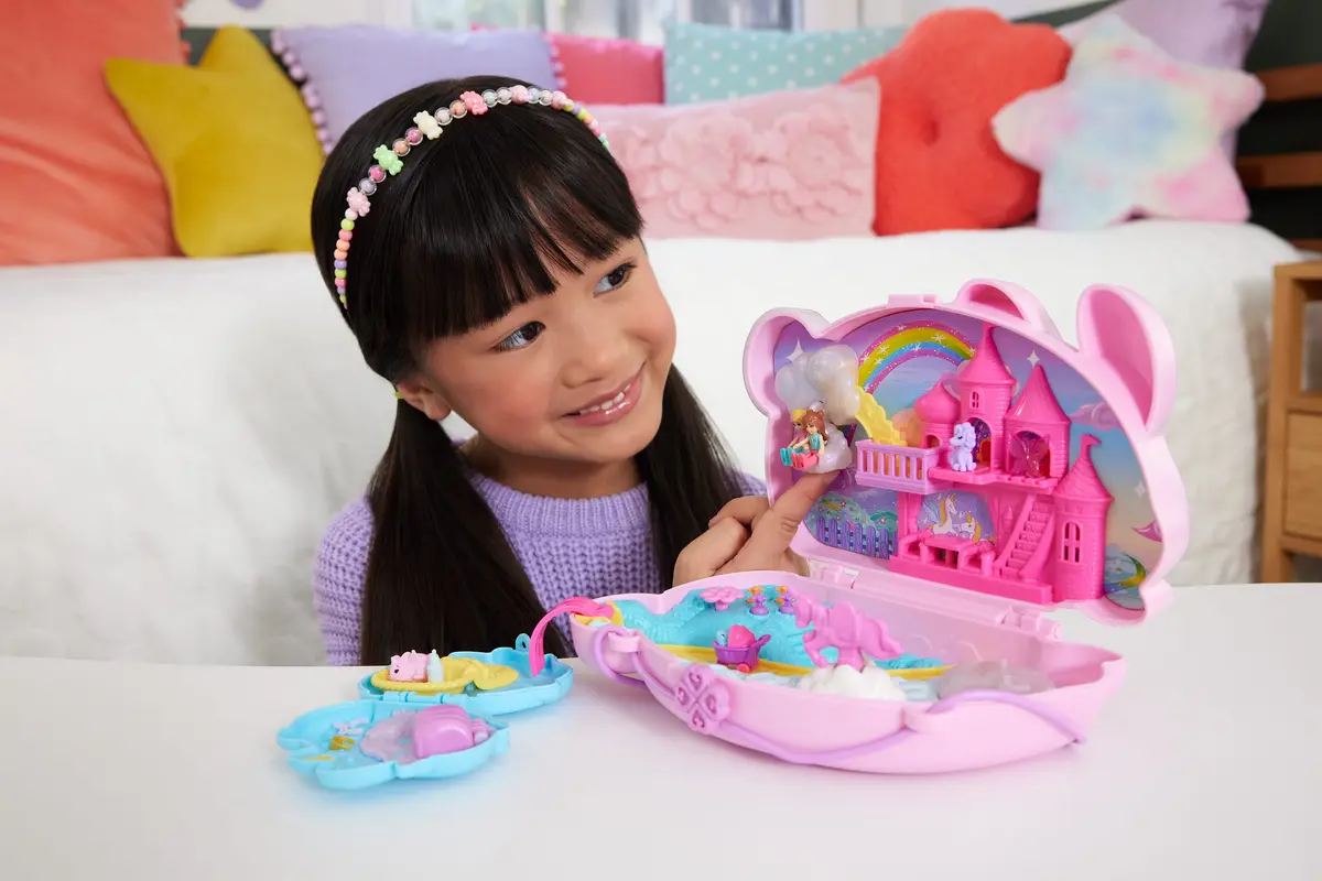 POLLY_POCKET Bunny Fun Compact Playset Photo 3