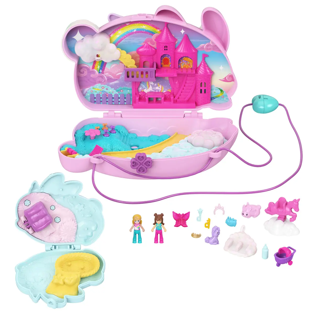 POLLY_POCKET Bunny Fun Compact Playset Photo 6