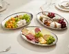 Vilde Oval Serving Platter Steel 29x18 cm Photo 3