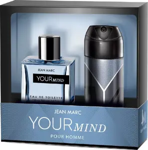 JEAN MARC Your Mind Zestaw prezentowy męski - woda toaletowa 100 ml + dezodorant 150 ml